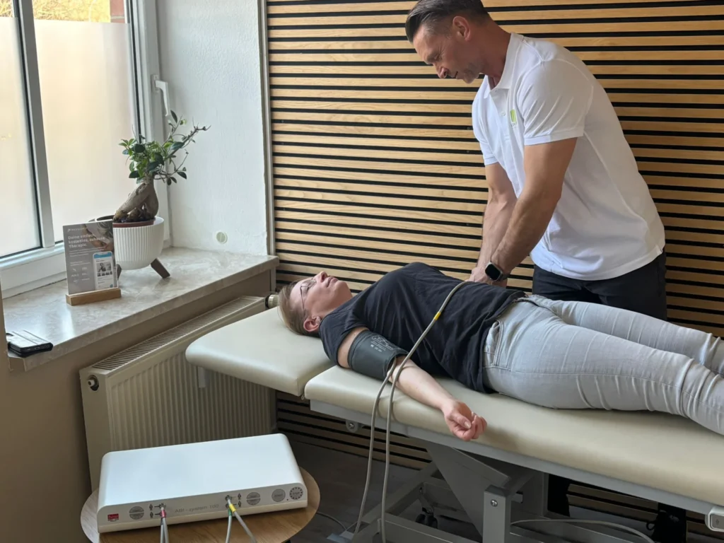 Arterien-Screening mit dem ABI System 100, Firma BOSO